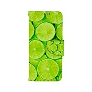 TopQ Xiaomi Redmi Note 11 book case Lime 73666 - Phone Case