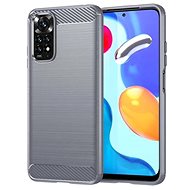 TopQ Cover Xiaomi Redmi Note 11 silicone gray 71781 - Phone Cover