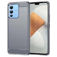 TopQ Cover Vivo V23 5G silicone grey 72375 - Phone Cover