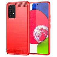 TopQ Cover Samsung A53 5G silicone Red 72029 - Phone Cover