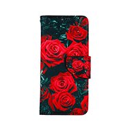 TopQ Case Xiaomi Redmi Note 11 Book Red Roses 73650 - Phone Case