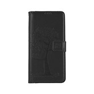 TopQ Case Samsung A13 book Black tree owls 73817 - Phone Case