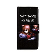 TopQ Case Samsung A13 book Don´t Touch Bear 73404 - Phone Case