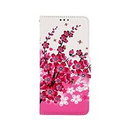 TopQ Case Samsung A53 5G booklet Flowers textile 73501 - Phone Case