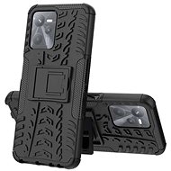 TopQ Cover Realme C35 durable black 74384 - Phone Cover
