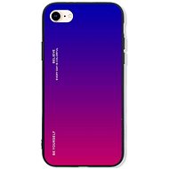 TopQ Cover LUXURY iPhone SE 2020 solid rainbow purple 49258 - Phone Cover