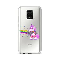 TopQ Cover Xiaomi Redmi Note 9 Pro silicone Rainbow Gun 52566 - Phone Cover