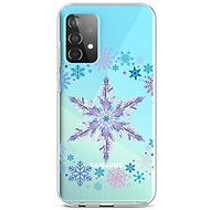TopQ Cover Samsung A52 silicone Snowflake 57375 - Phone Cover