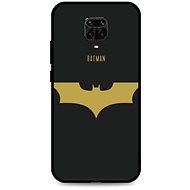 TopQ Cover LUXURY Xiaomi Redmi Note 9 Pro solid Gold Batman 52569 - Phone Cover