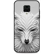 TopQ Cover LUXURY Xiaomi Redmi Note 9 Pro solid White wolf 50001 - Phone Cover