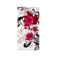 TopQ Case Samsung A53 5G booklet floral drawing 73601 - Phone Case