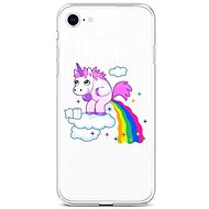 TopQ Cover iPhone SE 2022 silicone Rainbow Disaster 74028 - Phone Cover
