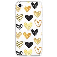 TopQ Cover iPhone SE 2022 silicone Heart 74010 - Phone Cover