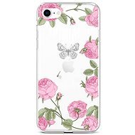TopQ Cover iPhone SE 2022 silicone Peonies 73998 - Phone Cover
