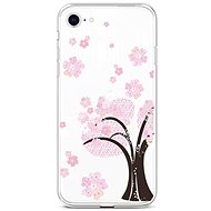 TopQ Cover iPhone SE 2022 silicone Cherry Tree 73975 - Phone Cover