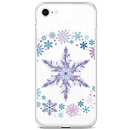 TopQ Cover iPhone SE 2022 silicone Snowflake 73956 - Phone Cover