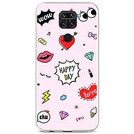 TopQ Cover Xiaomi Redmi Note 9 silicone Happy Day 52419 - Phone Cover