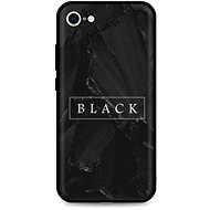 TopQ Cover LUXURY iPhone SE 2022 solid Black 74117 - Phone Cover