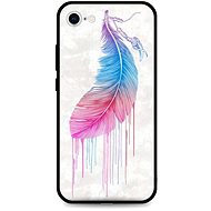 TopQ Cover LUXURY iPhone SE 2022 hard Feather 74112 - Phone Cover
