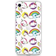 TopQ Cover iPhone SE 2022 silicone Chunky Unicorns 73950 - Phone Cover