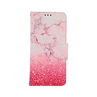 TopQ Case Samsung A53 5G book case Pink marble 73776 - Phone Case