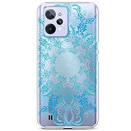 TopQ Cover Realme C31 silicone Blue Mandala 74415 - Phone Cover