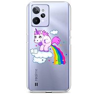 TopQ Cover Realme C31 silicone Rainbow Disaster 74411 - Phone Cover