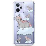 TopQ Cover Realme C31 silicone Grey Unicorns 74399 - Phone Cover