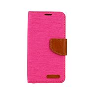 Canvas Case Samsung A40 book pink 74450 - Phone Case