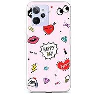 TopQ Cover Realme C31 silicone Happy Day 74350 - Phone Cover