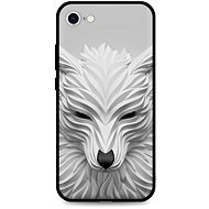 TopQ Cover LUXURY iPhone SE 2022 solid White Wolf 74094 - Phone Cover