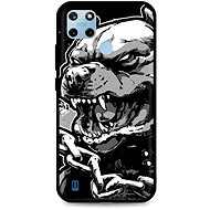 TopQ Cover Realme C25Y silicone Agressive Pitbull 70540 - Phone Cover