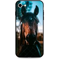 TopQ Cover iPhone SE 2022 silicone Horse 74503 - Phone Cover