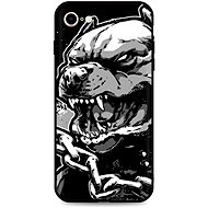 TopQ Cover iPhone SE 2022 silicone Agressive Pitbull 74498 - Phone Cover