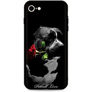 TopQ Cover iPhone SE 2022 silicone Pitbull Love 74497 - Phone Cover
