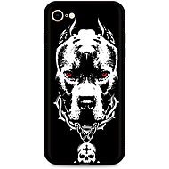 TopQ Cover iPhone SE 2022 silicone Fighting Dog 74496 - Phone Cover
