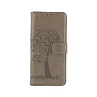 TopQ Case Realme 9 Pro Book Grey Owl Tree 71602 - Phone Case