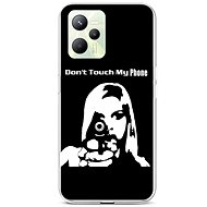 TopQ Cover Realme C35 Don't Touch Gun 74612 - Phone Cover