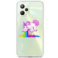 TopQ Cover Realme C35 Rainbow Splash 74603 - Phone Cover