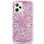 TopQ Cover Realme C35 Violet Mandala 74601 - Phone Cover