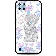 TopQ Cover Realme C25Y silicone Floral Teddy 70522 - Phone Cover