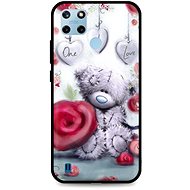 TopQ Cover Realme C25Y silicone Teddy Bear 70520 - Phone Cover