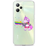 TopQ Cover Realme C35 Rainbow Gun 74587 - Phone Cover