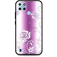 TopQ Cover Realme C25Y silicone Abstract Roses 70517 - Phone Cover
