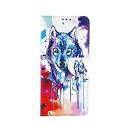 TopQ Case Realme 9 Pro Book Drawing wolf 71476 - Phone Case