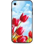 TopQ Cover iPhone SE 2022 silicone Tulips 74505 - Phone Cover