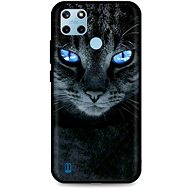 TopQ Cover Realme C25Y silicone Dark Cat 70511 - Phone Cover