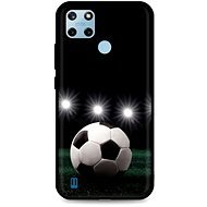 TopQ Kryt Realme C25Y silikón Football 70500 - Kryt na mobil
