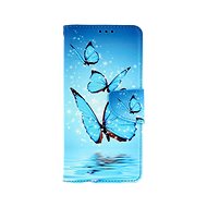 TopQ Case Samsung A13 book Blue butterflies 73498 - Phone Case