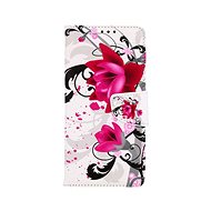 TopQ Case Samsung A13 booklet Floral drawing 73483 - Phone Case